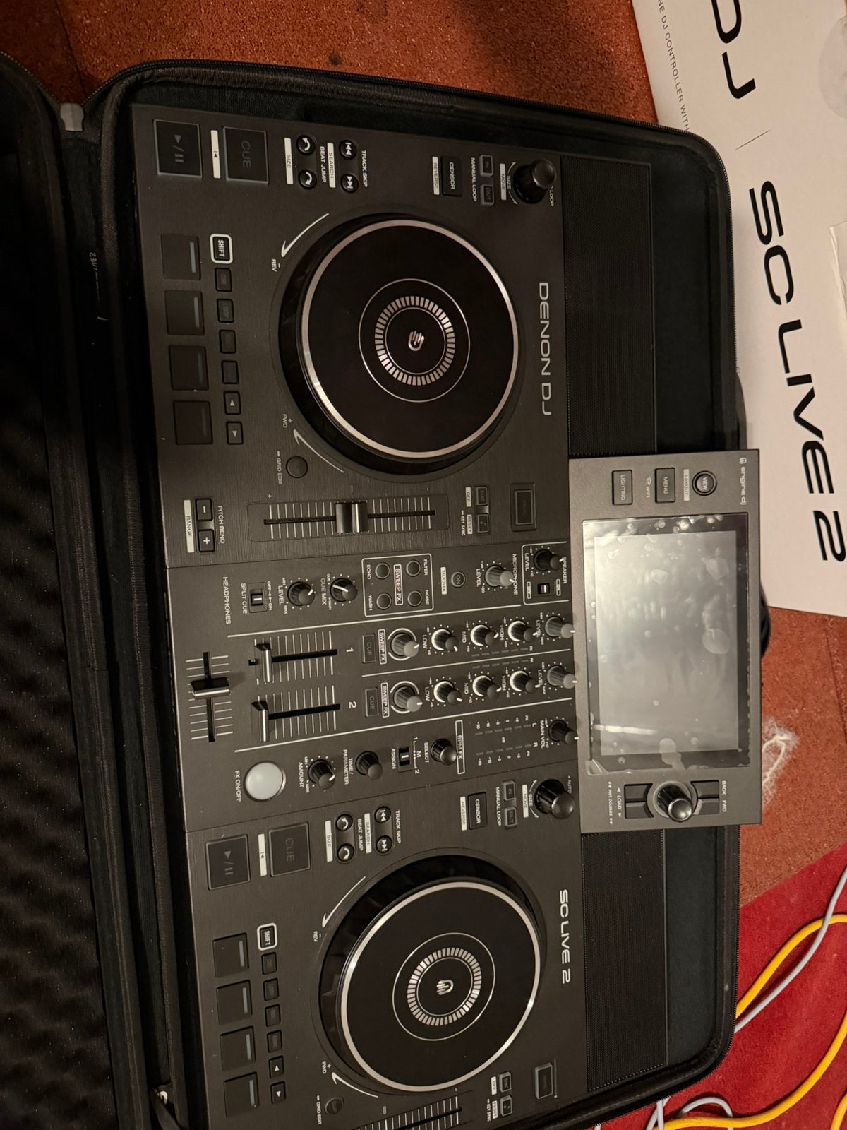 Denon dj sc live 2 +udg gear bag, Ophalen of Verzenden, Zo goed als nieuw, Dj-set, Denon