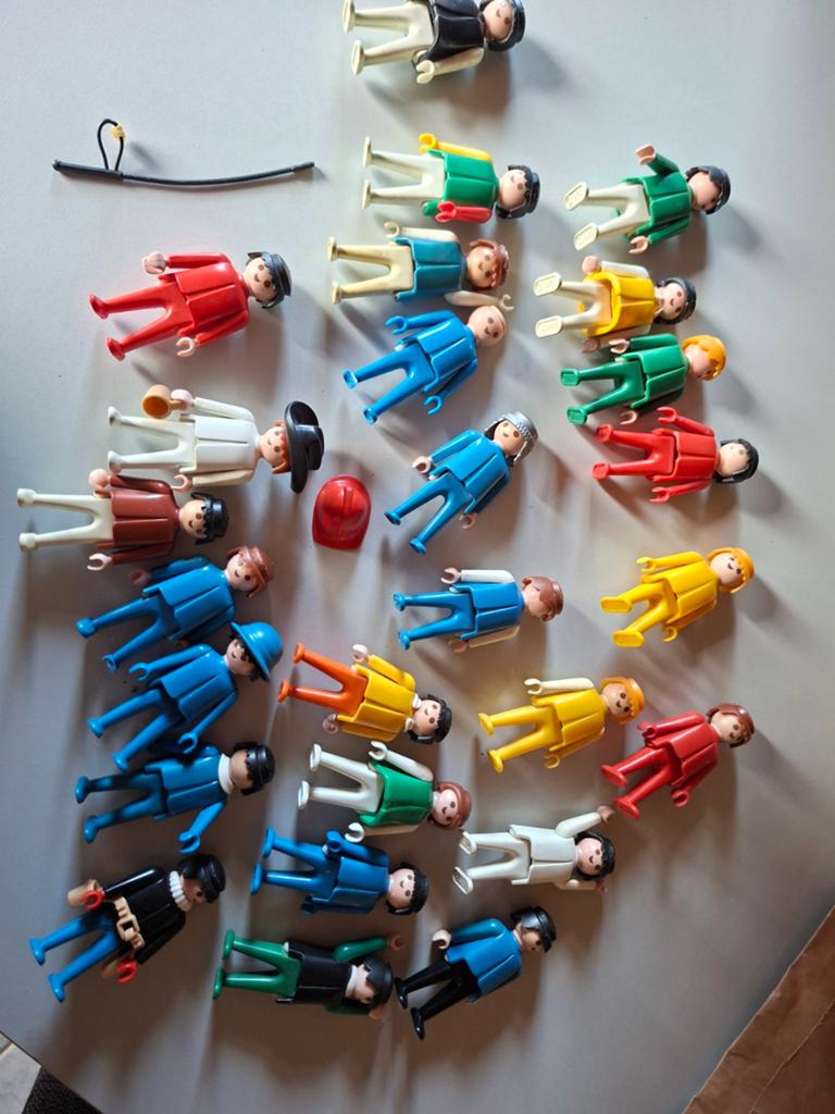 Lot de figurine playmobil 1974, Enlèvement ou Envoi