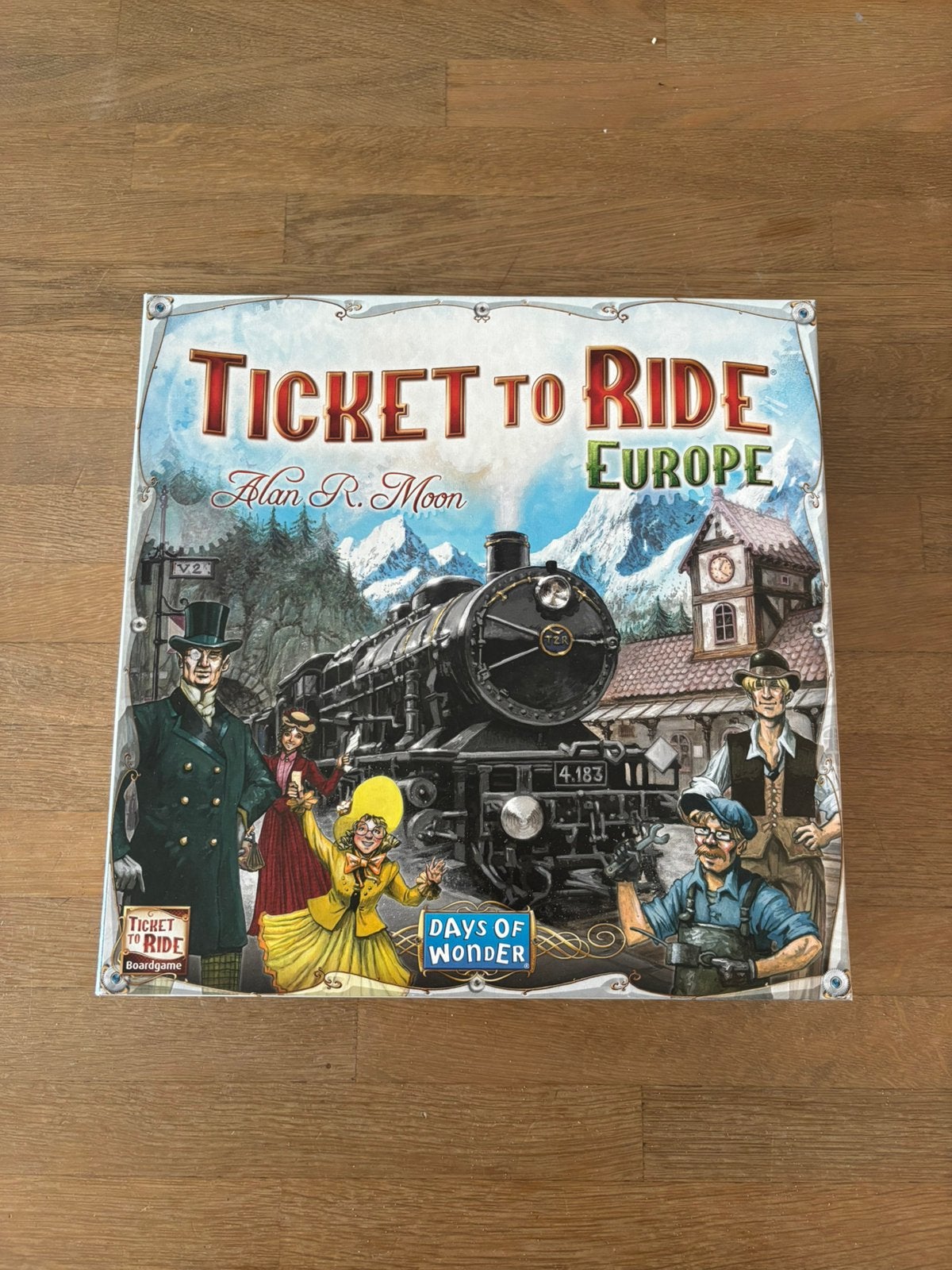 Ticket to ride *nieuw*, Vijf spelers of meer, Ophalen, Nieuw