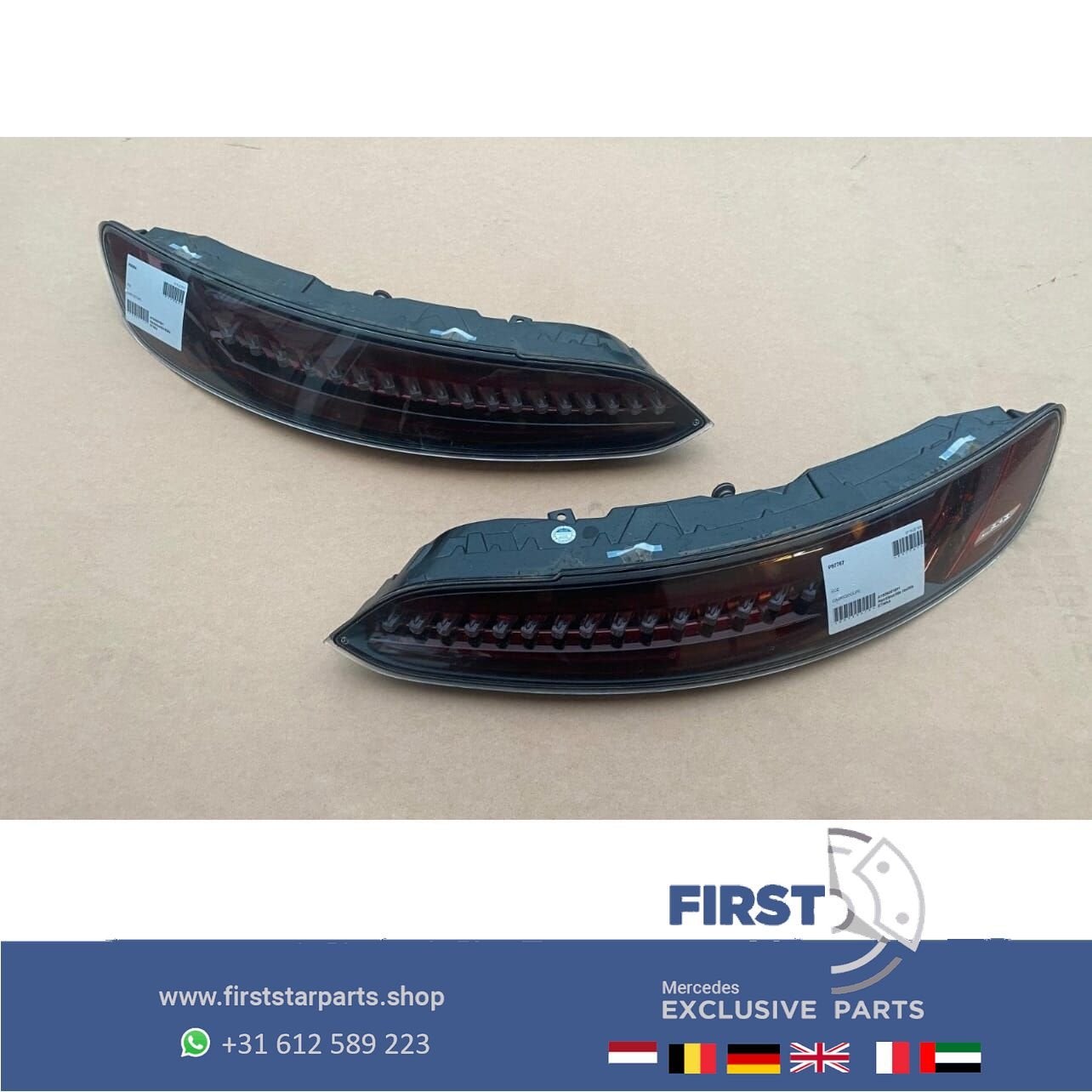 FACELIFT W190 C190 R190 GT GTR LED ACHTERLICHT LINKS of RECH, Utilisé, -, -, Enlèvement ou Envoi