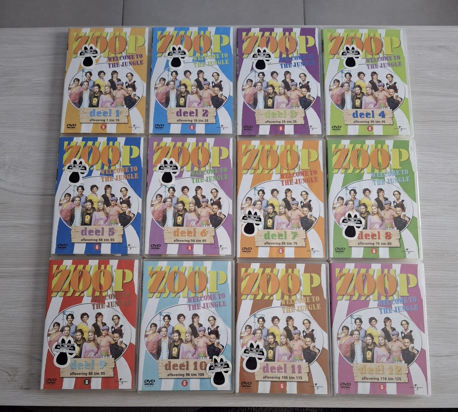 Zoop de complete serie, Cd's en Dvd's, Dvd's | Kinderen en Jeugd, Ophalen of Verzenden