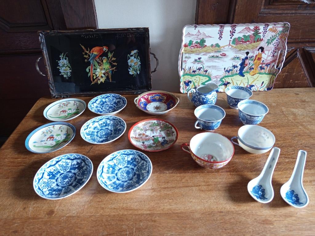 CHINEES SERVIES, Antiek en Kunst, Ophalen