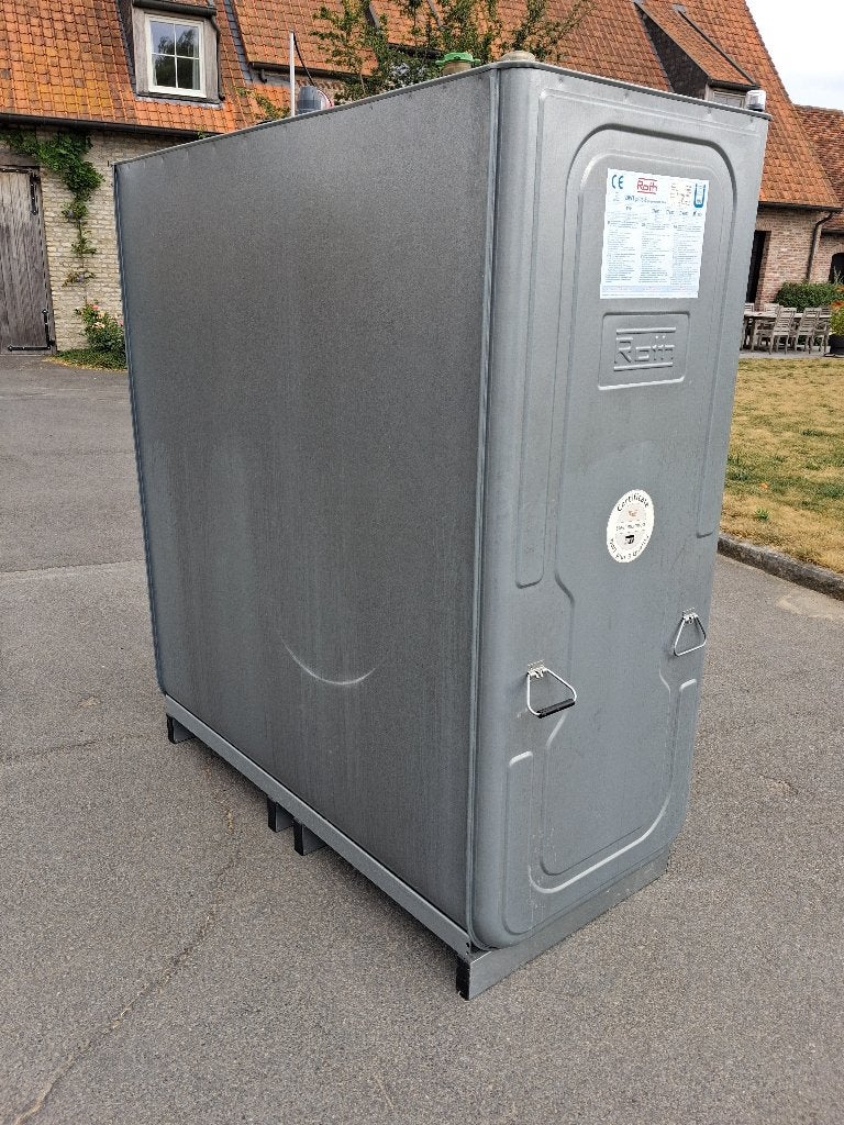 mazouttank dubbelwandig, Ophalen