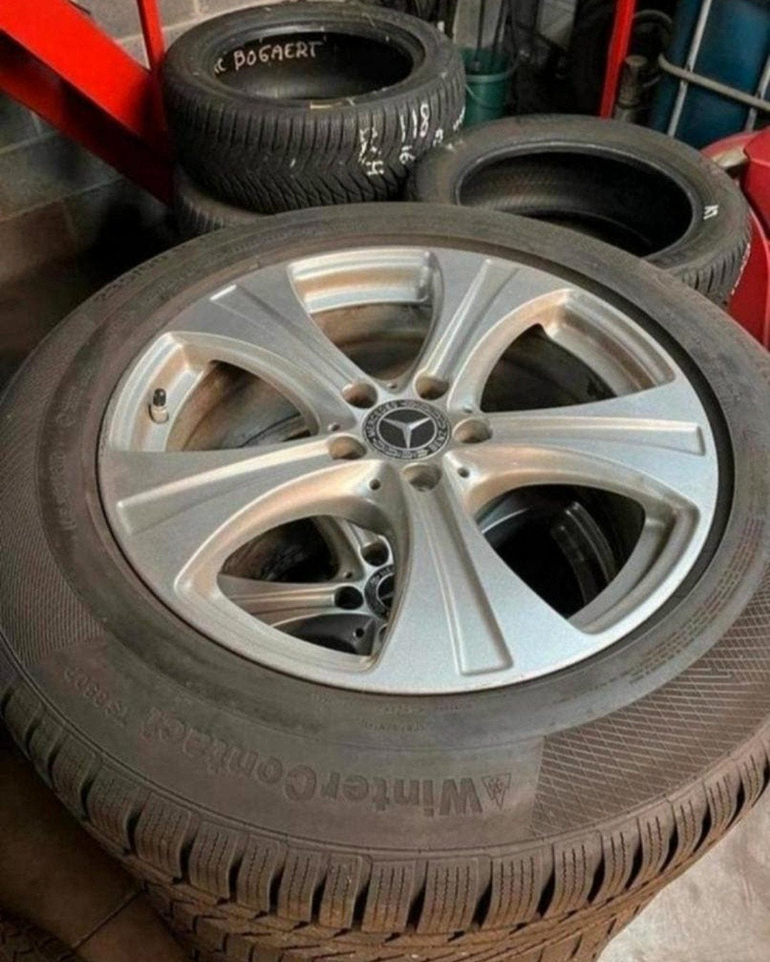 Originele velgen van Mercedes, Ophalen of Verzenden, Velg(en)