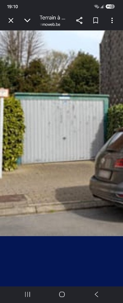 Metalen garage die moet worden gedemonteerd en meegenomen, Ophalen, Gebruikt