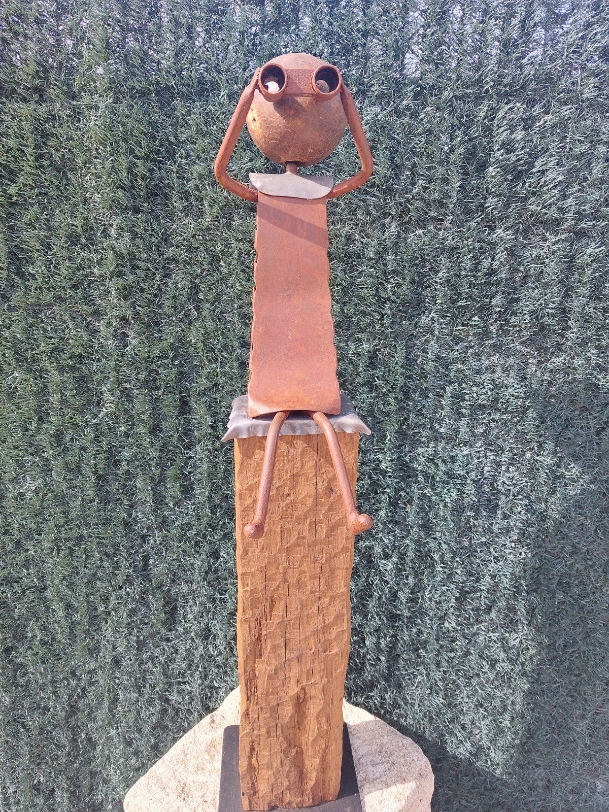 het kijkertje, Ophalen, Hout