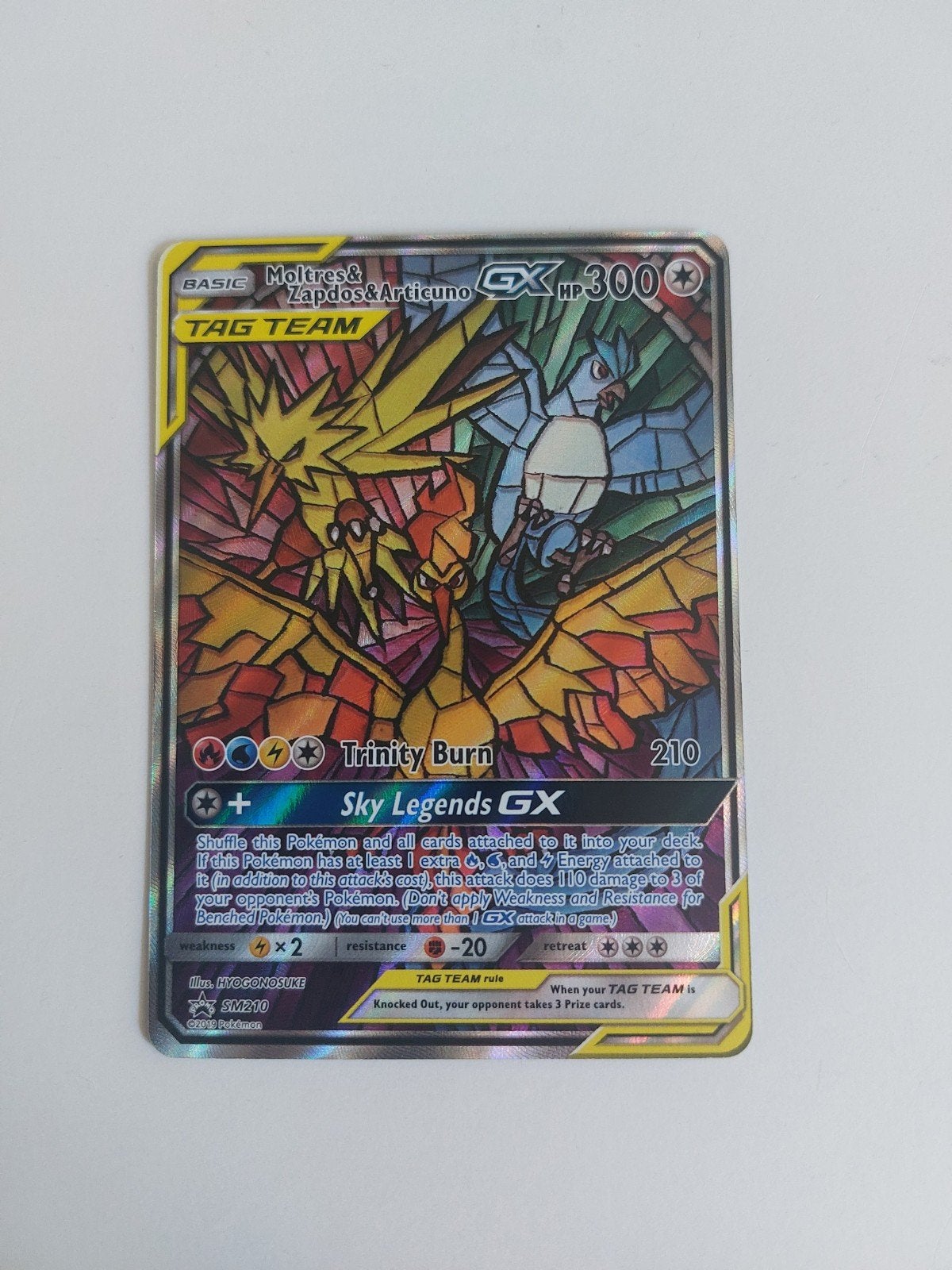 Moltres & Zapdos & Articuno GX (SM 210), Ophalen