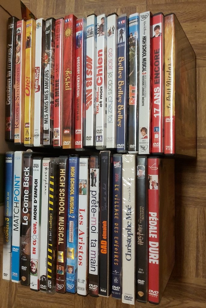 Lot de DVD, Enlèvement ou Envoi, Tous les âges, Français, Comme neuf
