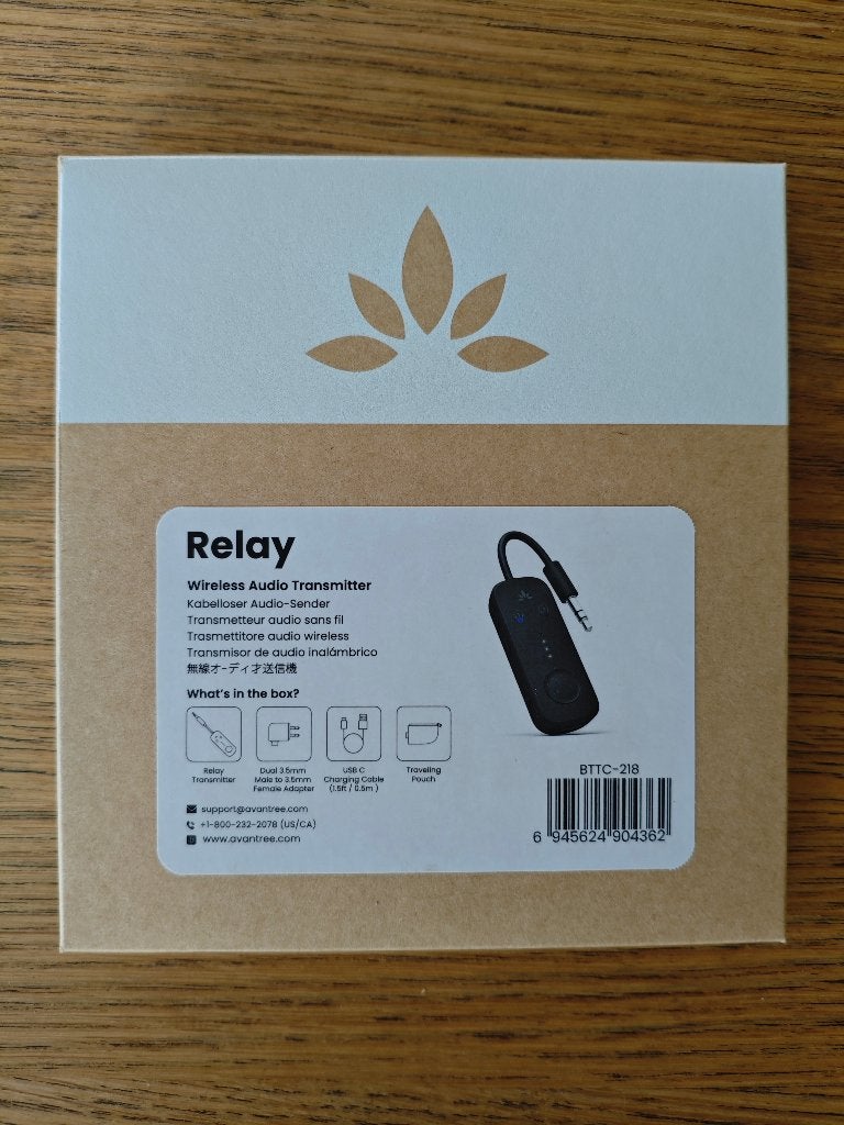 Bluetooth zender Avantree Relay, Télécoms, Émetteurs & Récepteurs, Enlèvement ou Envoi, Comme neuf, Émetteur