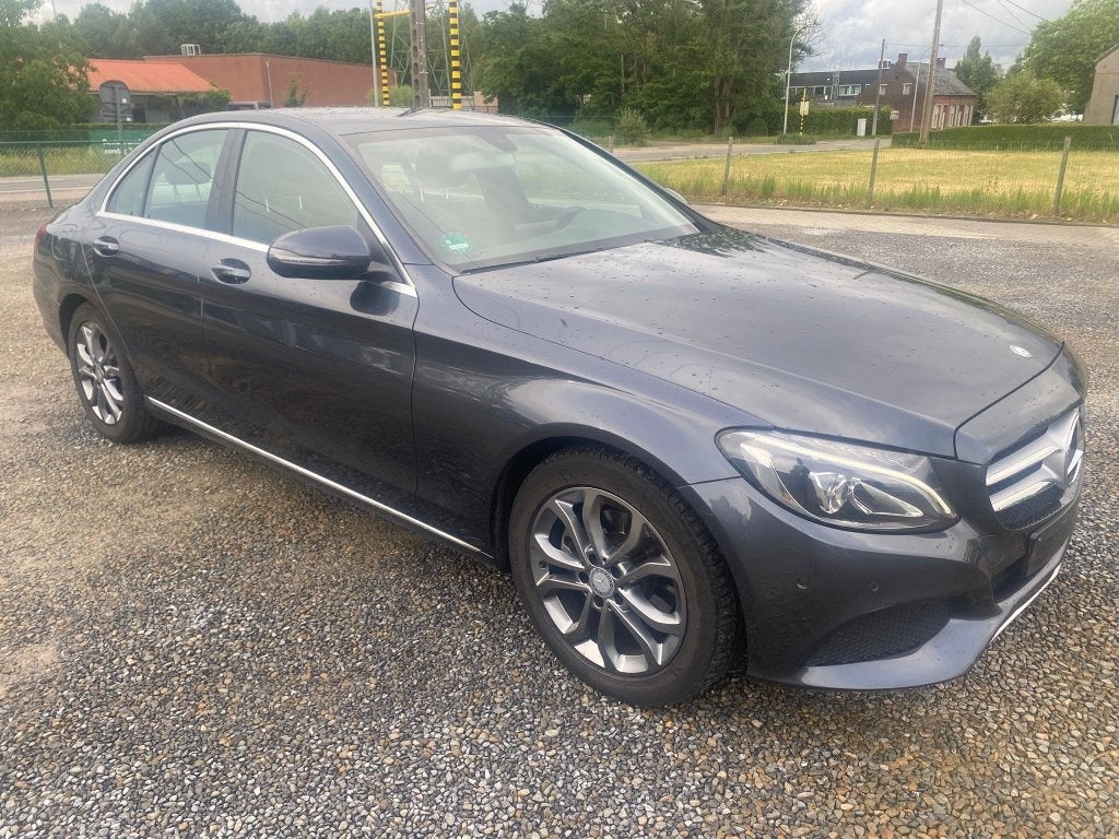 Mercedes C200D Avantgarde, automaat, euro6, 2200cc, Auto's, Mercedes-Benz, 4 deurs, Achterwielaandrijving, Leder en Stof, Bedrijf