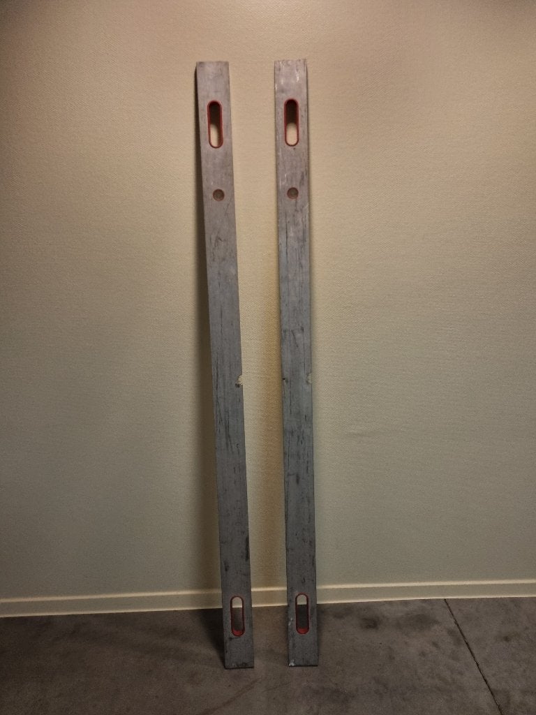 Lange waterpas, Doe-het-zelf en Bouw, Gereedschap | Handgereedschap, Ophalen, Gebruikt, Waterpas