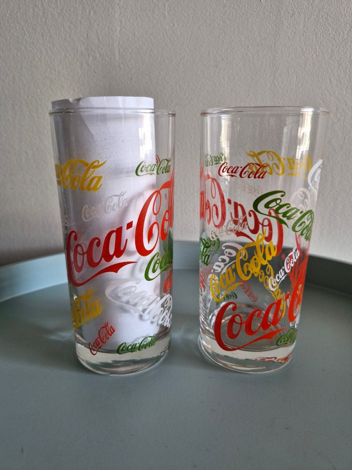 2 Coca-Cola glazen, Verzamelen, Ophalen of Verzenden