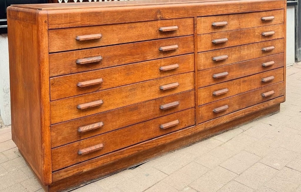 Architecten art deco ladenkast, Antiek en Kunst, Ophalen
