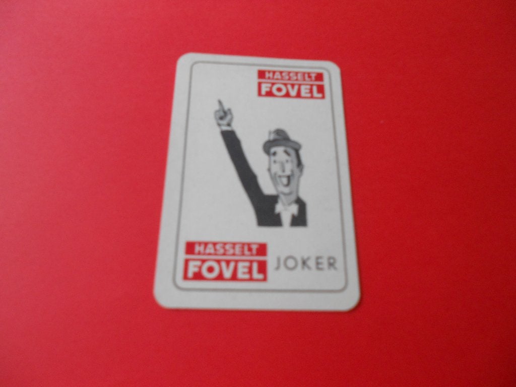1 joker HASSELT FOVEL, Enlèvement ou Envoi, Utilisé, Joker(s)