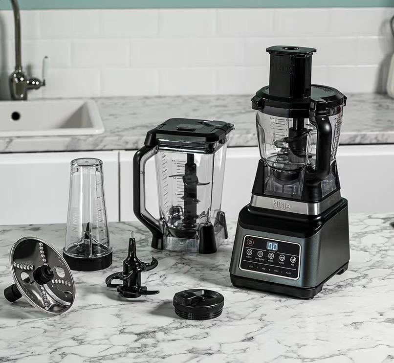 Ninja 3-in-1 Food Processor & Blender BN800EU – NIEUW, Elektronische apparatuur, Blenders, Zo goed als nieuw, Blender, Ophalen