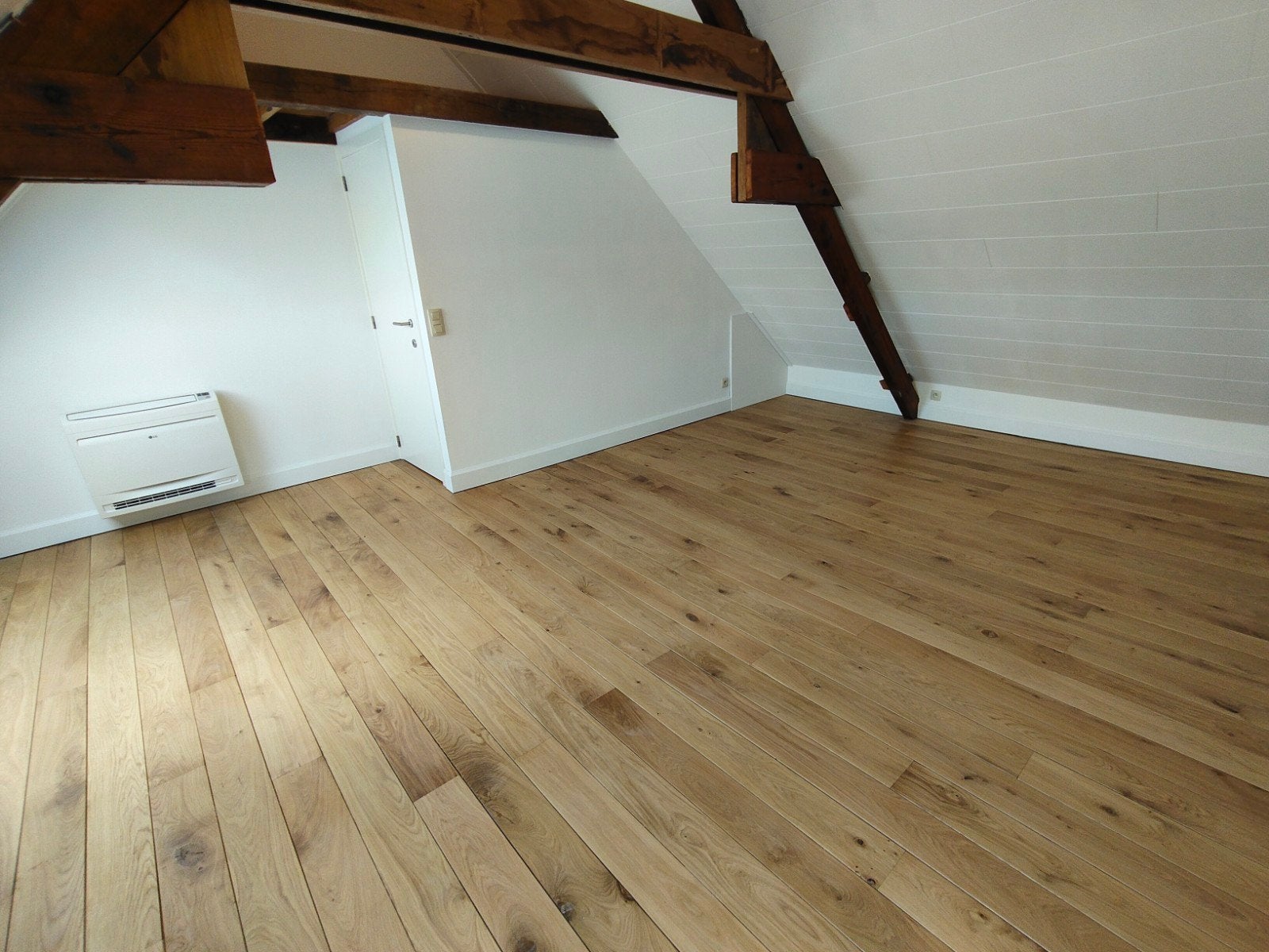 masief eiken vloer 11 m2, Enlèvement