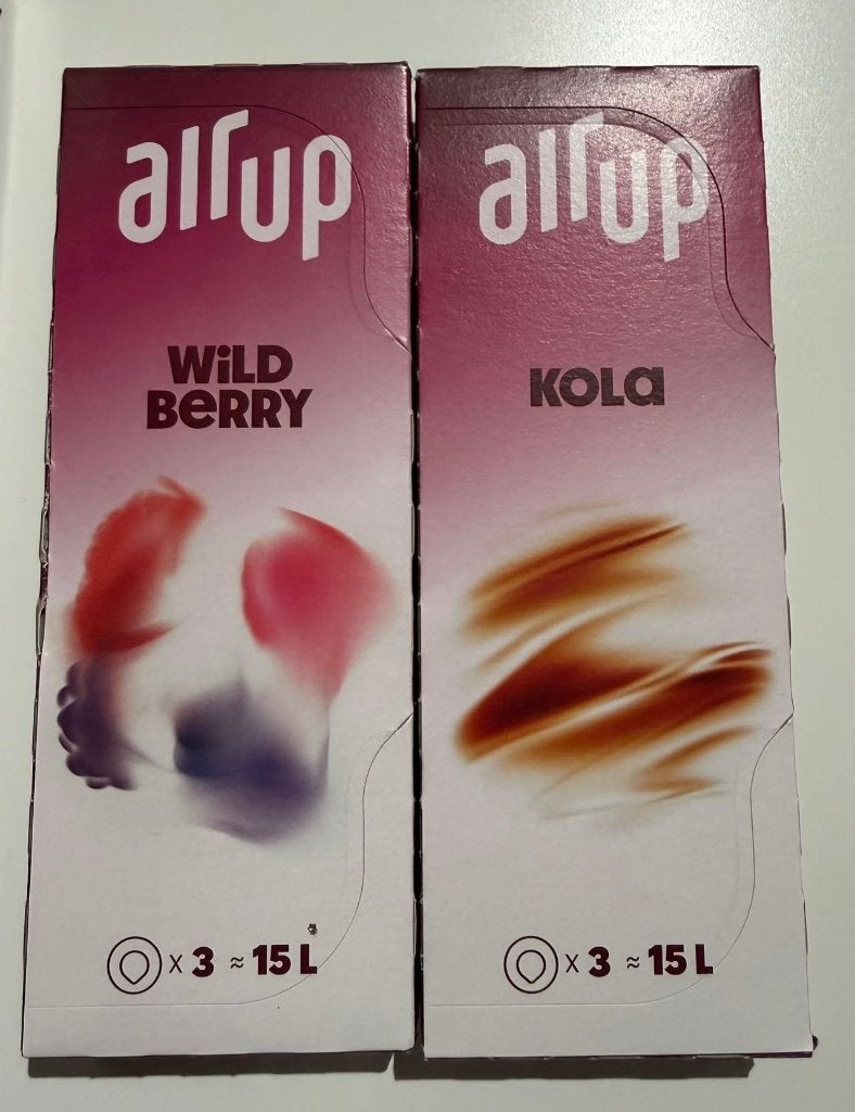 Air up smaakpods - 2 stuks, Sport en Fitness, Drinkbussen, Ophalen, Nieuw