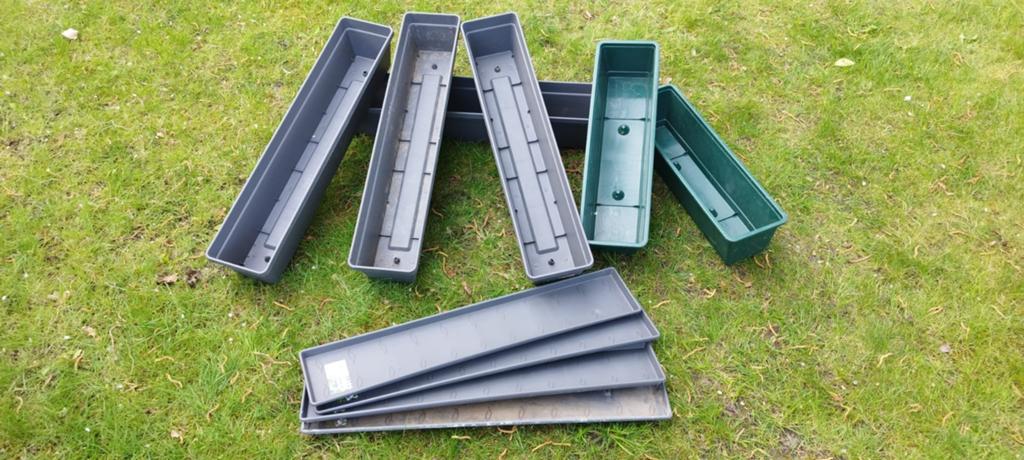 Nieuwe bloembakken, Tuin en Terras, Ophalen