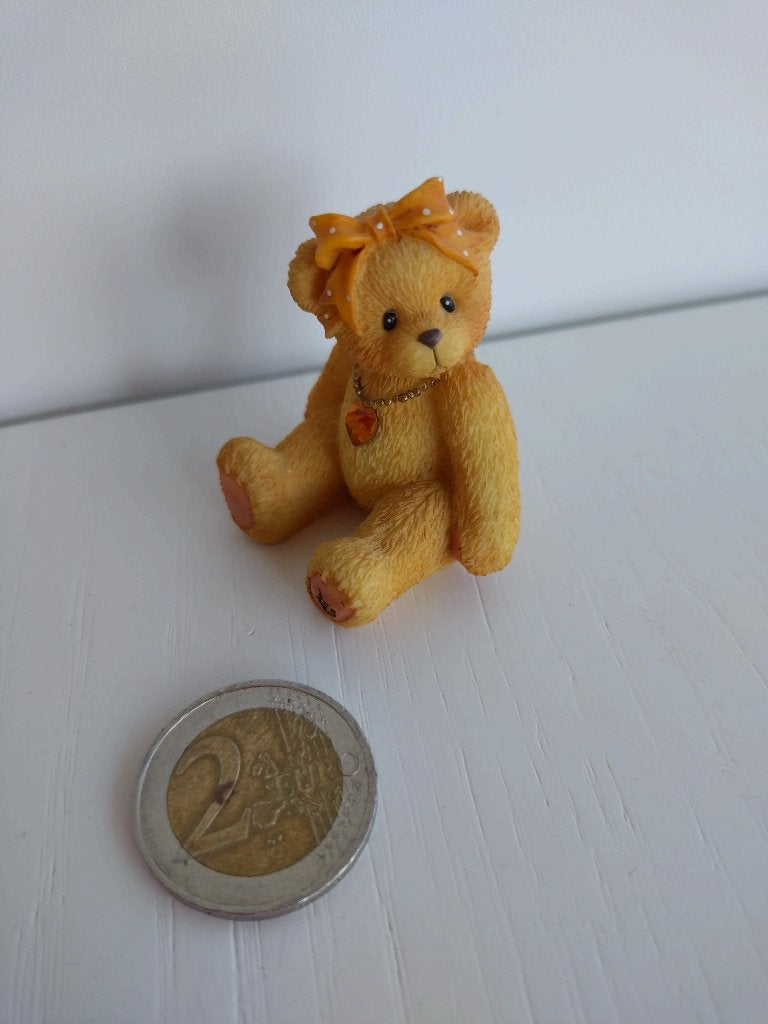 Cherished teddies - November, Collections, Ours & Peluches, Enlèvement ou Envoi, Comme neuf, Statue, Cherished Teddies