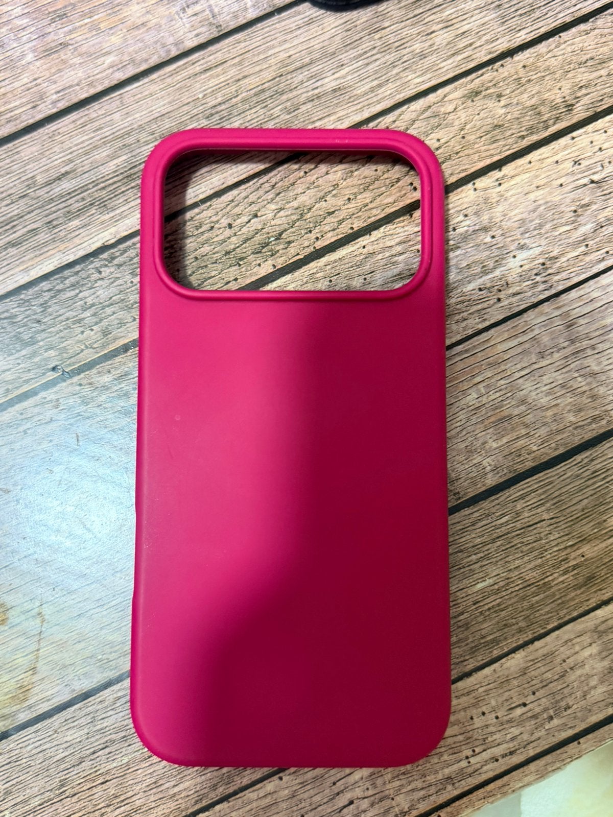 hoesje voor 17 Pro Max, Enlèvement, Comme neuf, Rose, Silicone