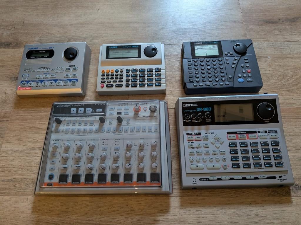 Drum machine collectie, Enlèvement ou Envoi, Comme neuf, Boss