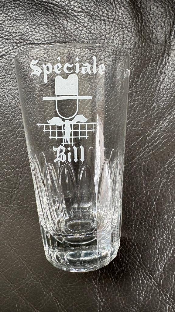 Spéciale Bill bierglas ( br.VAN DEN BOSSCHE, Ophalen, Zo goed als nieuw, Glas of Glazen, Overige merken
