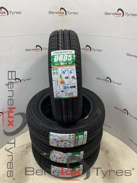 NIEUW 155/65R14 75T Double 155/65 R14 155/65/14 1556514, Neuf, 14 pouces, 155 mm, -
