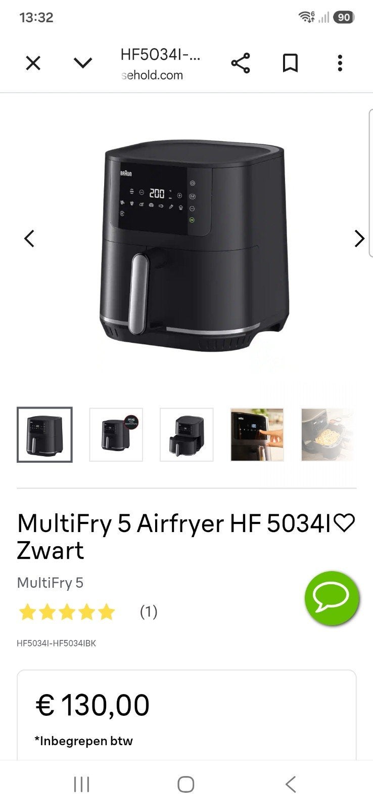 Multifry 5 Braun, Electroménager, Enlèvement
