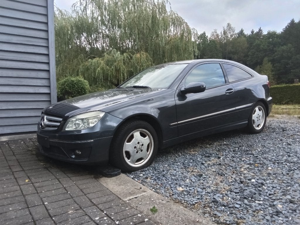 Mercedes CLC 200 cdti, Auto's, Mercedes-Benz, Achterwielaandrijving, CLC, Leder en Stof, Grijs