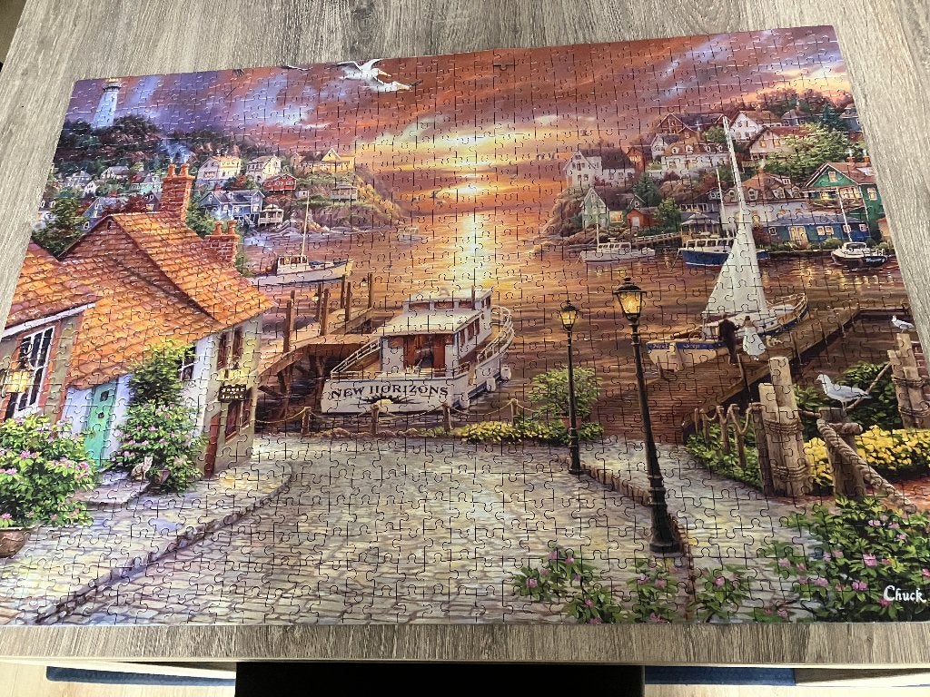 puzzle 1000 pièces, Hobby & Loisirs créatifs, Enlèvement ou Envoi, 500 à 1500 pièces, Comme neuf, Puzzle