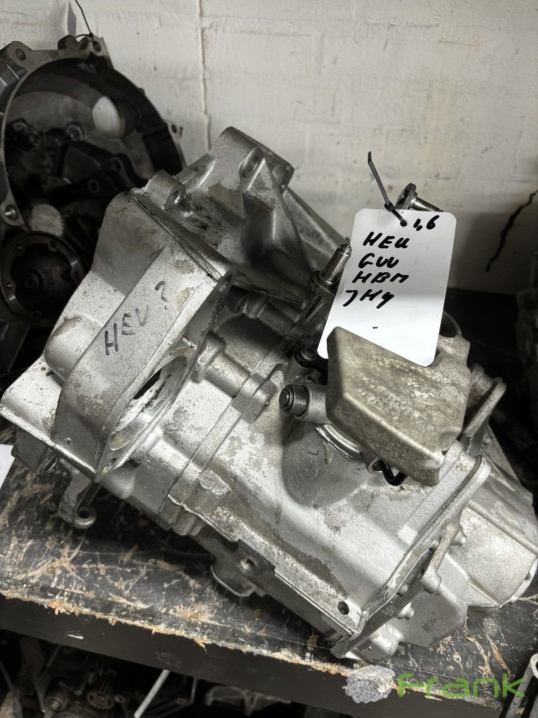 versnellingsbakcode heu gvv hbm jhy t.a.v. 1.6 fsi bak code, Auto-onderdelen, Ophalen, Gebruikt, -, -