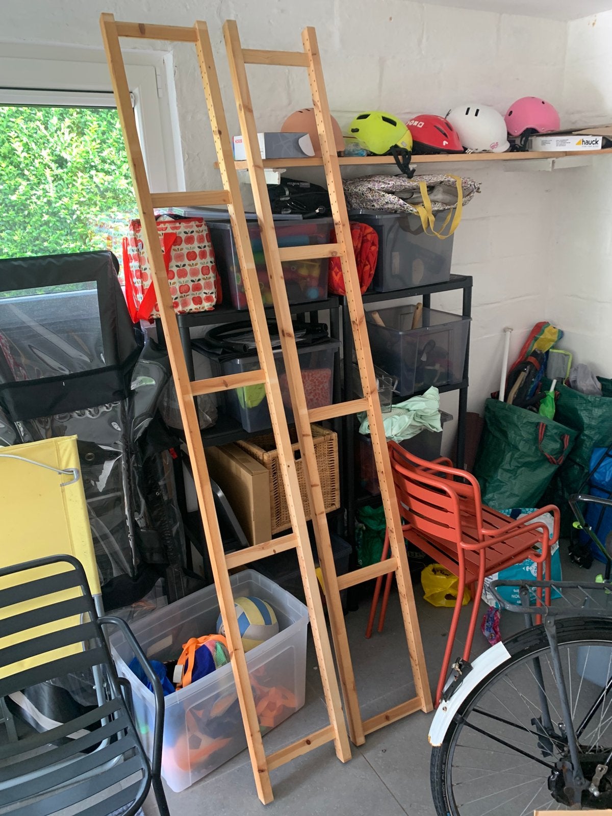 2 IKEA IVAR zijpanelen 226 cm, Huis en Inrichting, Kasten | Stellingkasten, Zo goed als nieuw, Ophalen