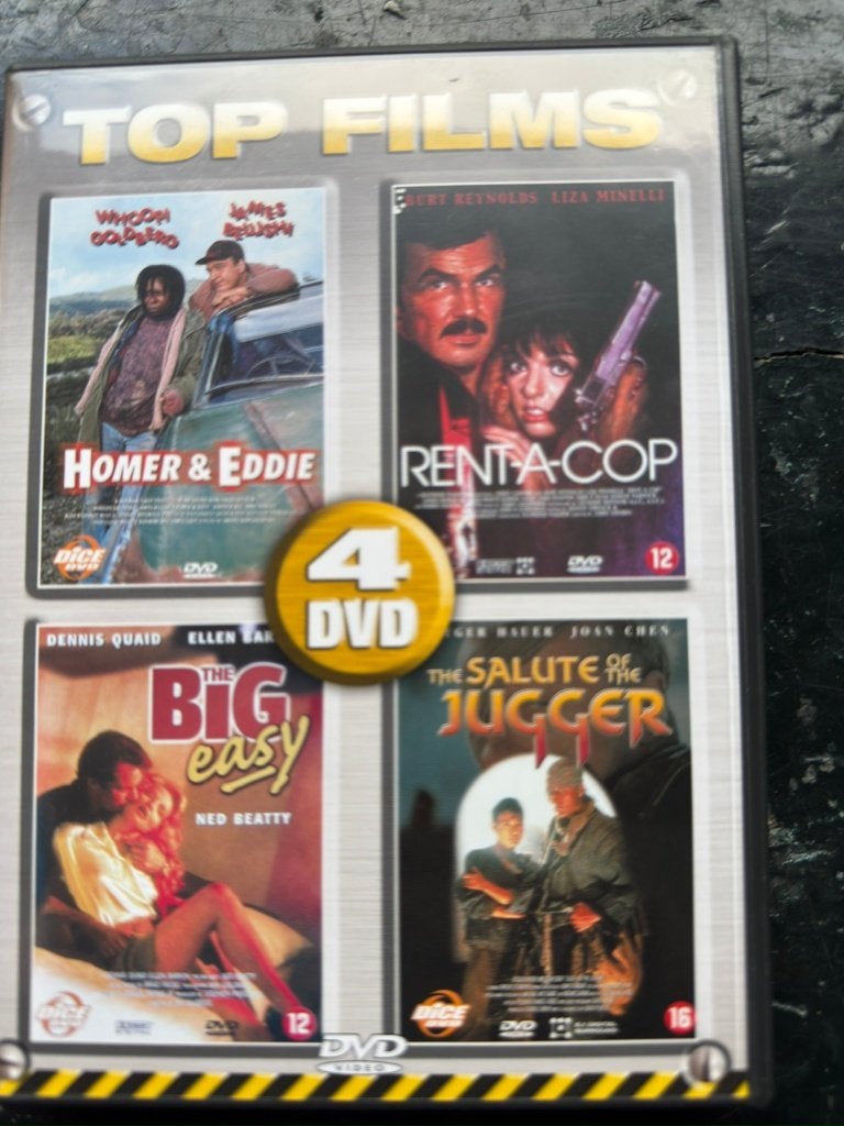 Homer & Eddie / Rent-a-cop / Salute of the Jugger / Big Easy, Ophalen of Verzenden