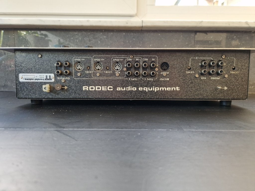 RODEC Mixfan vintage collector's item, Ophalen, Gebruikt, 5 tot 10 kanalen, Microfooningang