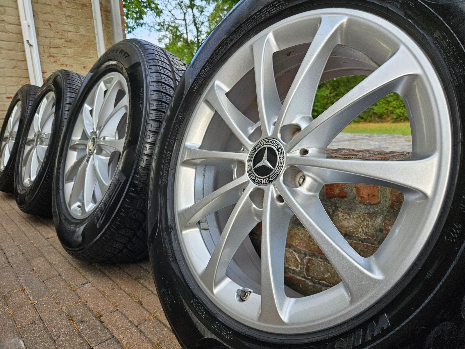 17" Mercedes GLA H247 GLB X247 kit hiver 7,8mm Pirelli TOP, Pneus et Jantes, Enlèvement ou Envoi, 17 pouces, Utilisé