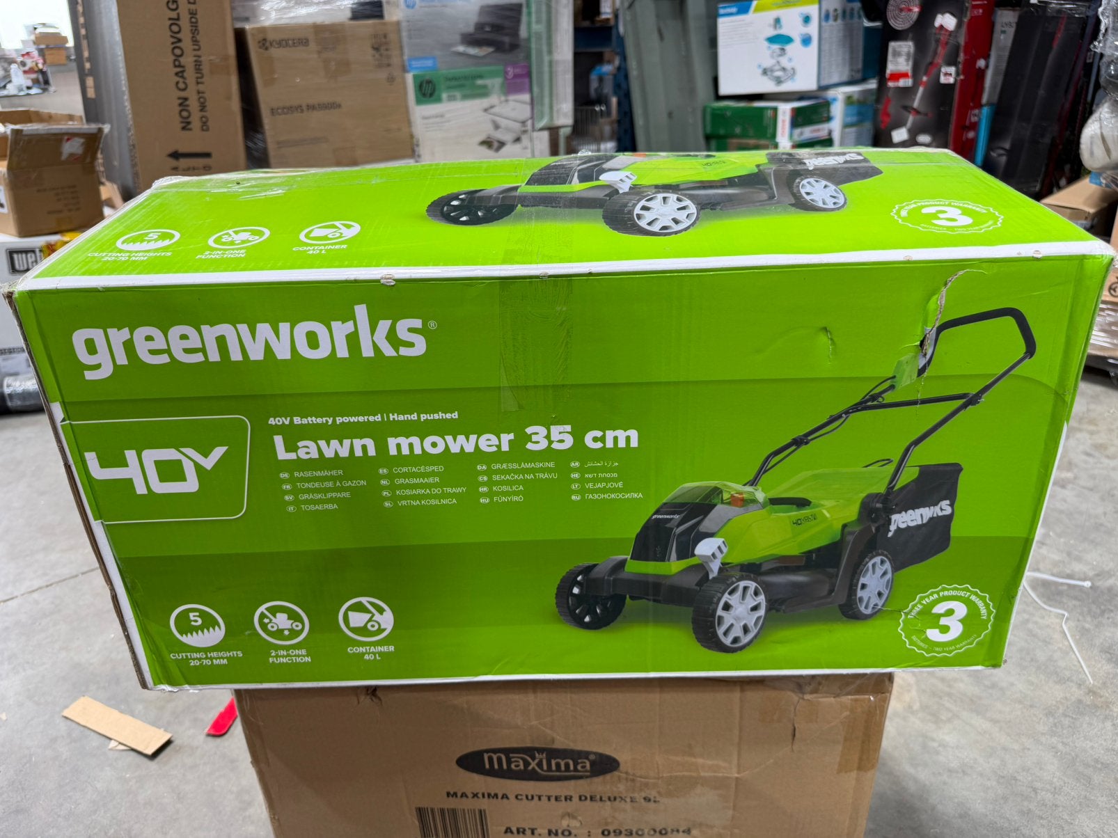 Greenworks, Greenworks, Info@Greenworks.de, Enlèvement, Utilisé