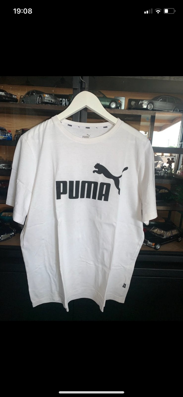 Puma t-shirts, Ophalen of Verzenden, Gedragen, Maat 56/58 (XL), Wit