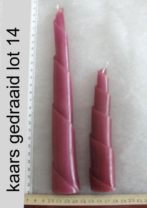 lot kaarsen draaikaars verjaardag moederdag mama kado 14, Ophalen of Verzenden, Nieuw