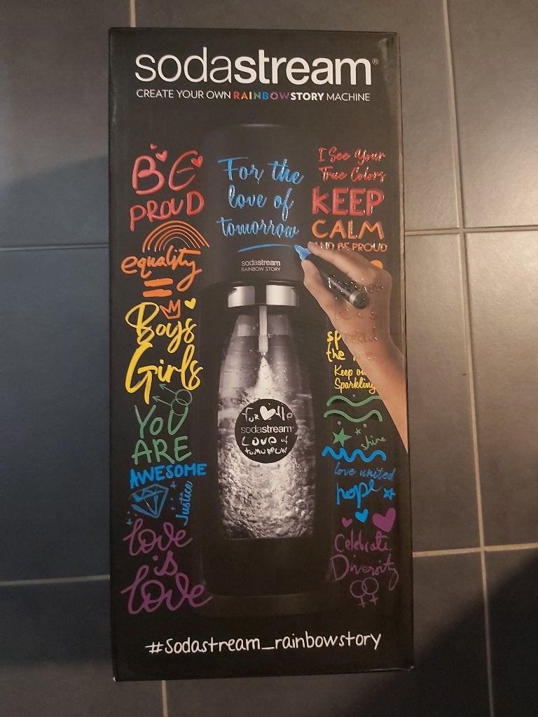 Sodastream rainbow story nieuw. Limited edition, Maison & Meubles, Enlèvement ou Envoi, Neuf