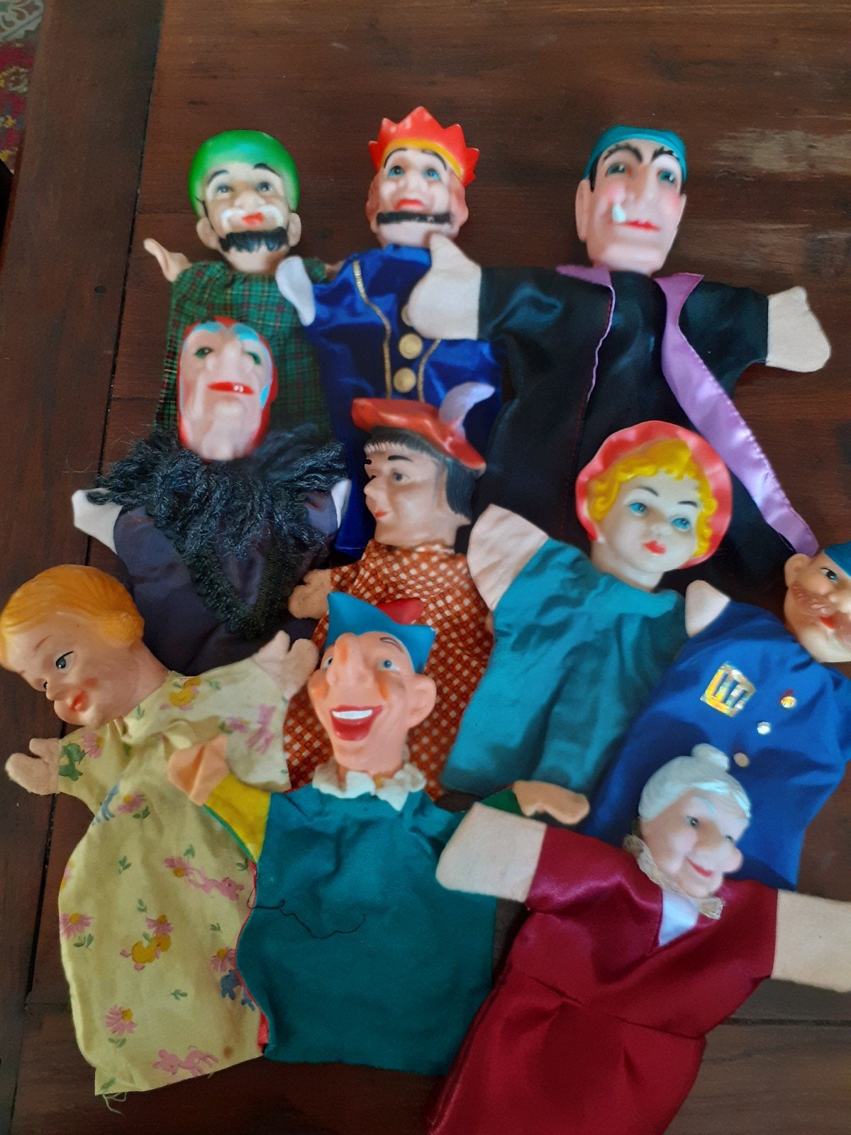 Retro handpoppen ( A ), Ophalen of Verzenden