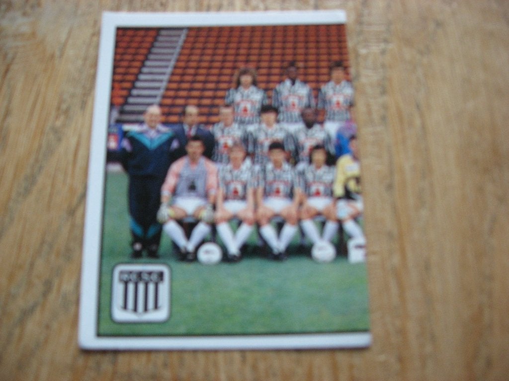 Panini Sticker Football 90 Elftal Charleroi, Verzamelen, Ophalen of Verzenden, Nieuw, Poster, Plaatje of Sticker