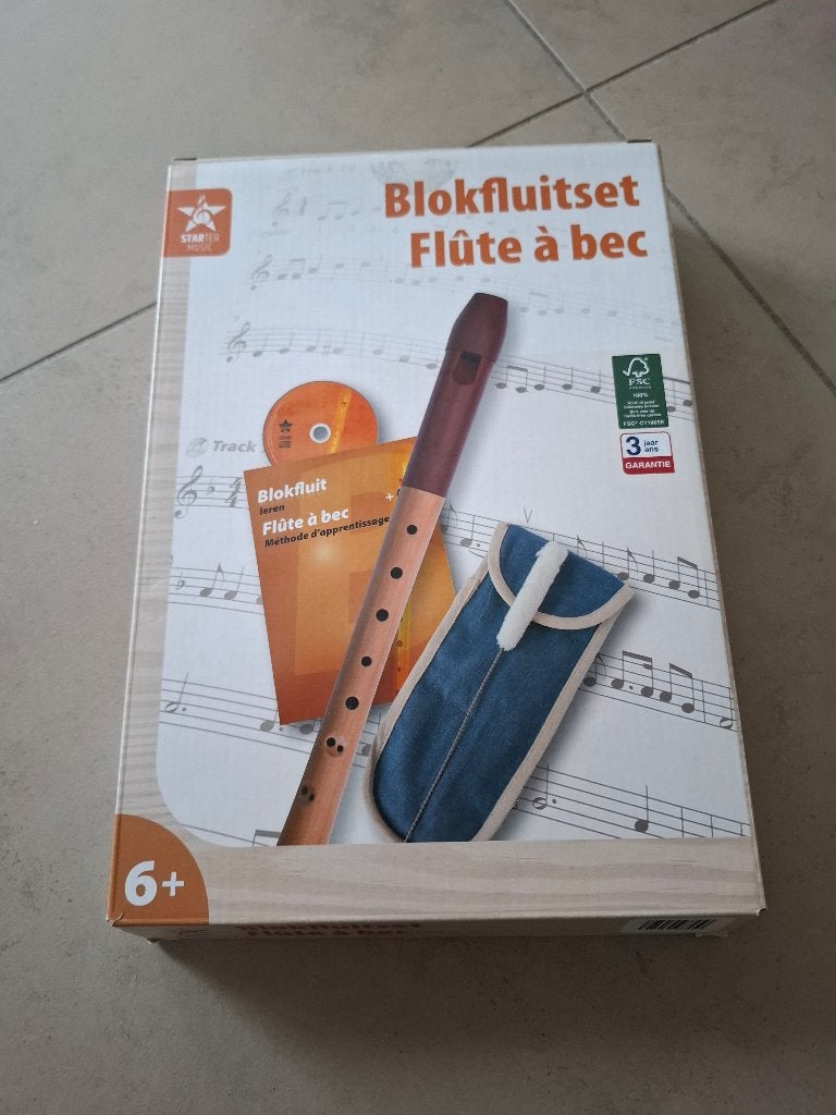 blokfluit, Muziek en Instrumenten, Ophalen of Verzenden, Zo goed als nieuw, Kunststof