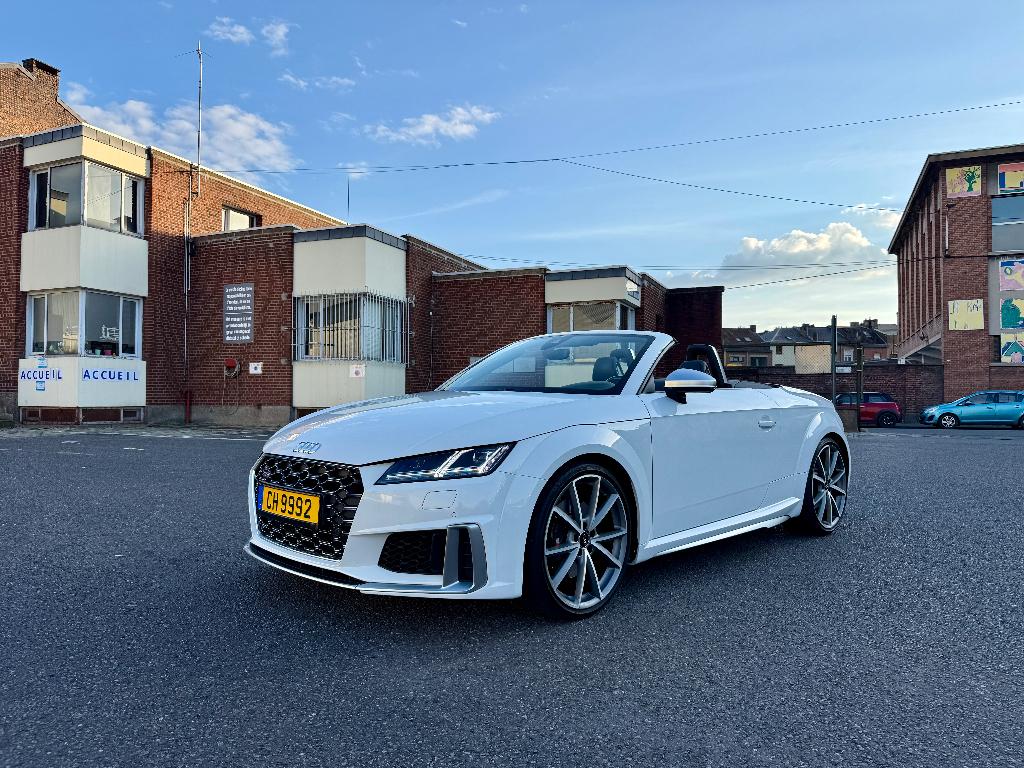 Audi TTS Roadster 2.0 TFSI 306cv MK3  Quattro MATRIX 50000km, Autos, Cuir, Euro 6, 1968 cm³, Entretenue par le concessionnaire