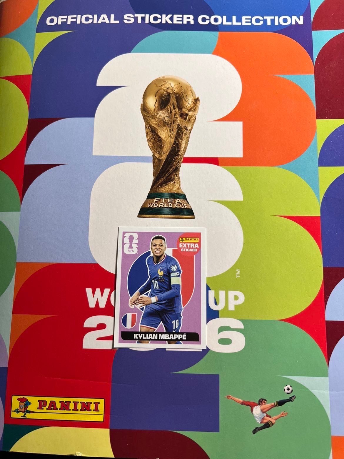 Extra Sticker Mbappe Panini, Verzamelen, Sportartikelen en Voetbal, Verzenden, Nieuw