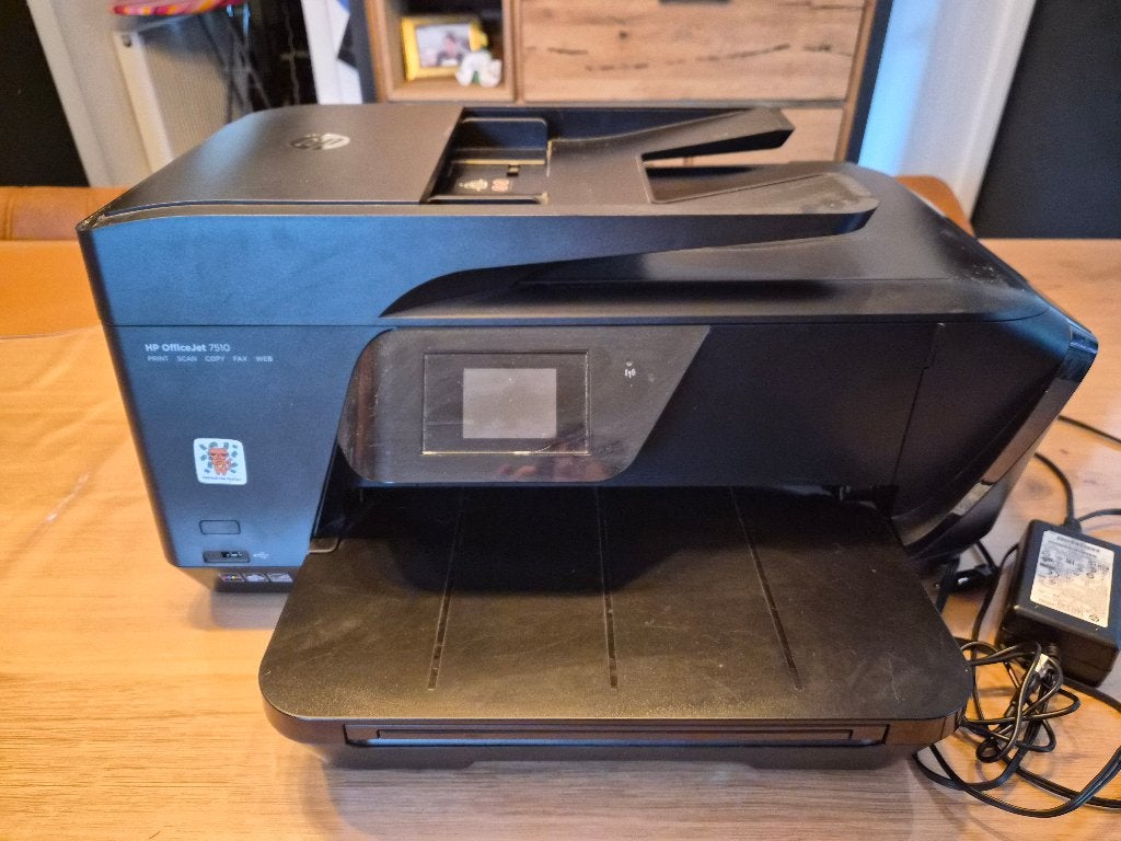 Printer Hp officejet 7510, Computers en Software, Printers, Ophalen, Gebruikt, Printer, Inkjetprinter