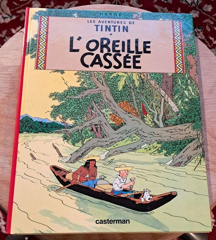 Tintin - L'Oreille Cassée, Livres, BD, Enlèvement ou Envoi, Une BD, Comme neuf, Hergé