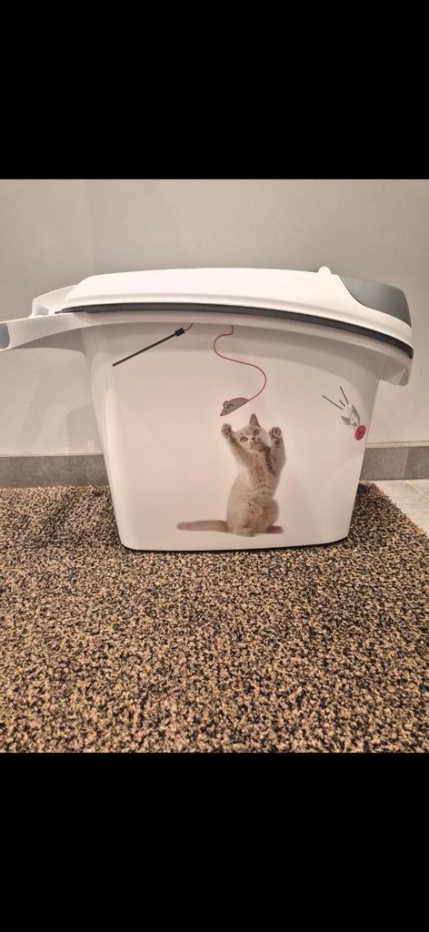 Curver petfood container 6kg/15l NIEUWSTAAT, Dieren en Toebehoren, Ophalen, Kat