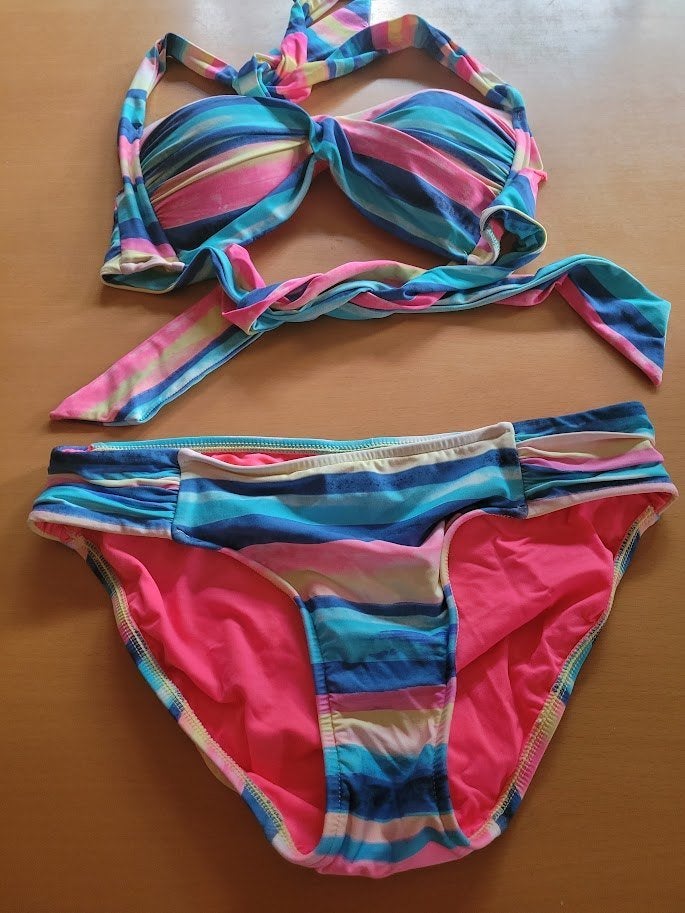 bikini small Seafolly, Kleding | Dames, Badmode en Zwemkleding, Blauw, Ophalen of Verzenden, Zo goed als nieuw, Bikini