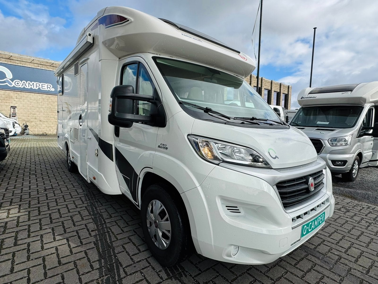 ‼️fiat euramobil‼️TOP STAAT‼️Duitse kwaliteit‼️, Caravans en Kamperen, Ringverwarming, Fiat, Elektrische ramen, ABS