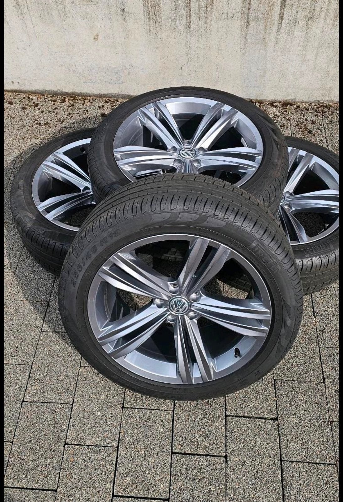 Jantes Tiguan Volkswagen 19 pouces Sebring Original, Autos : Pièces & Accessoires, Pneus & Jantes, Enlèvement, 19 pouces, Pneus été